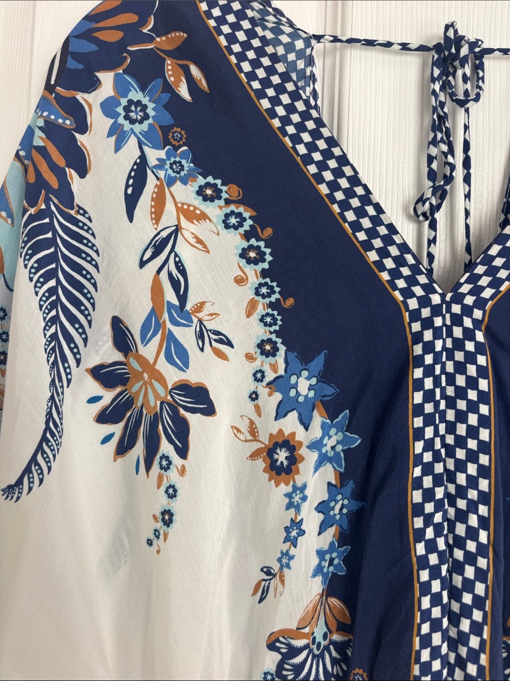 Off-White Ana Tapestry Kimono Bodysuit - Picture 4 of 5